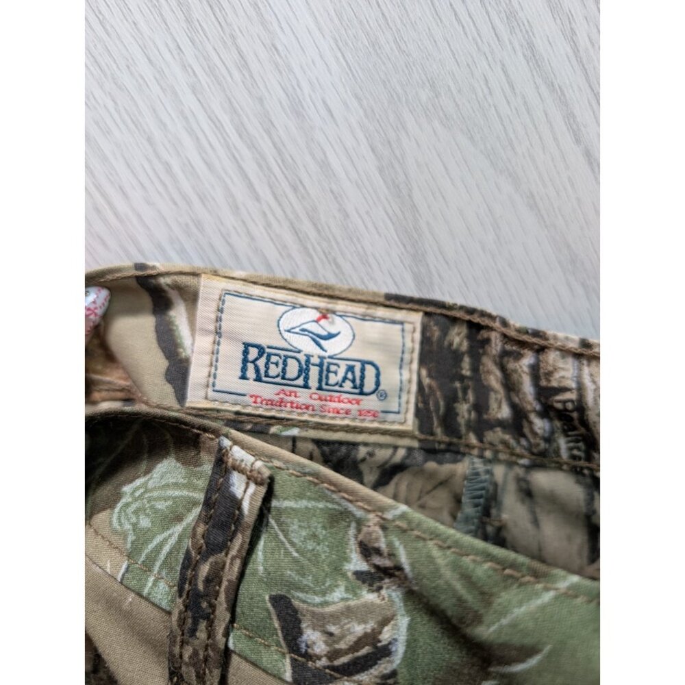 Realtree Trousers Adult Medium Brown Camo Carpenter Work Wear Pants Mens Hunting - Picture 7 of 9